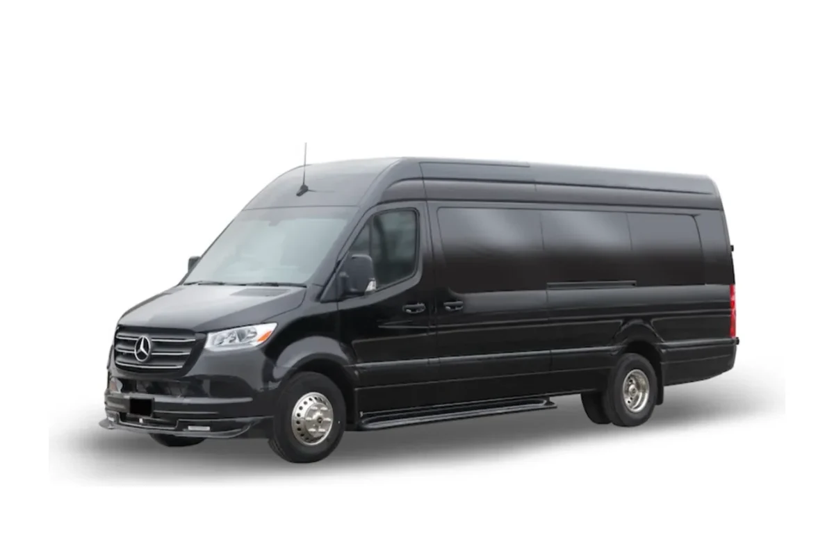 Mercedes Sprinter coach 14 passenger van - Black Dog Limo