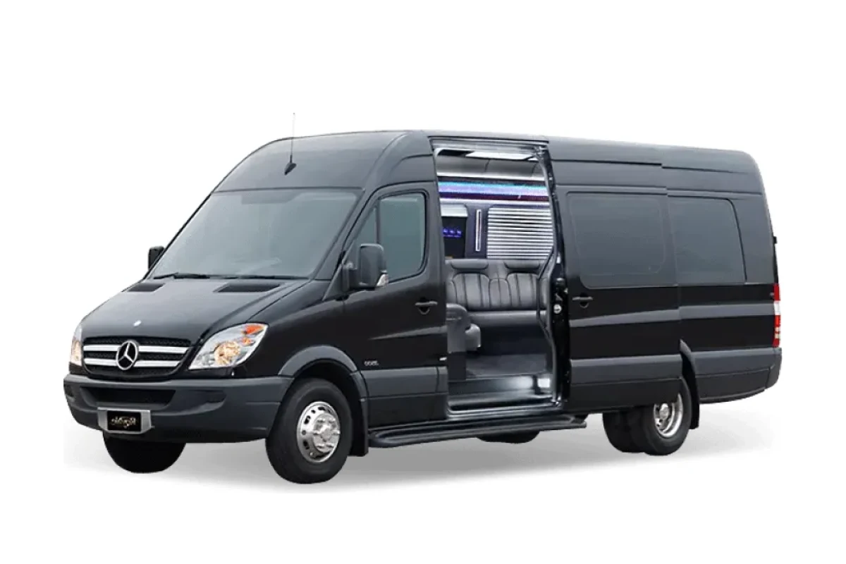 Mercedes Sprinter party bus - Black Dog Limo